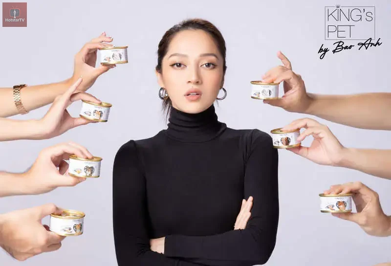 Ca sĩ Bảo Anh ra mắt thương hiệu thức ăn thú cưng cao cấp