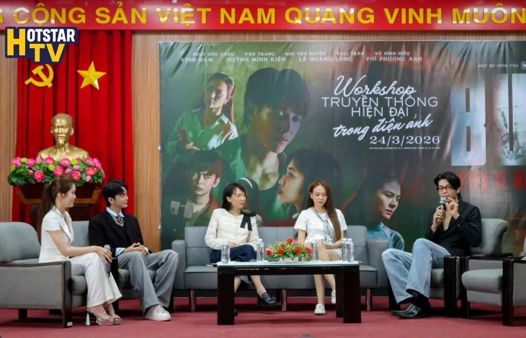 Sinh viên VOV College hào hứng giao lưu cùng ê kíp làm phim “BUS: Chuyến xe một chiều” của đạo diễn Luk Vân